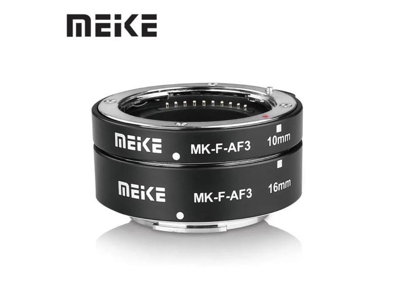 Meike Metal Auto Focus Macro Extension Tube Ring For Sony E-Mount /for Fuji Carousel 1