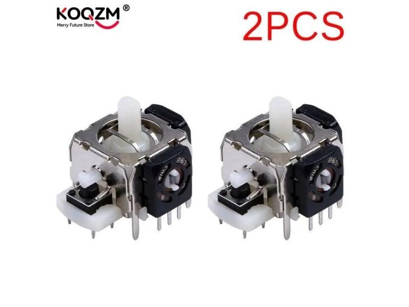 2Pcs/set 3D Analog Joystick For XBOX 360 Controller Game Joystick Replacement Carousel 2