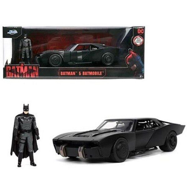Jada 32731 1/24 The Batmobile w/Batman Figurine - The Batman (2022) Carousel 1