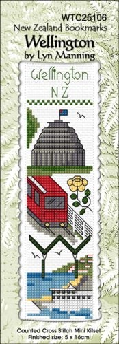 Lyn Manning Cross Stitch Kit Bookmarks - Wellington Carousel 1
