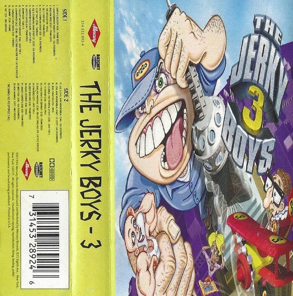 VARIOUS - THE JERKY BOYS 3 (CASSETTE) Carousel 1
