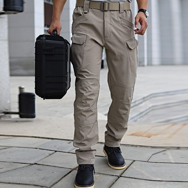 Men's Tactical Pants Water Resistant Flex Ripstop Cargo Pants Lightweight Hiking Carousel 2