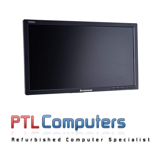 *$1 Res* Used Lenovo LT2013pwA 1600x900 LCD Monitor DP HDMI VGA *NO STAND* Carousel 1