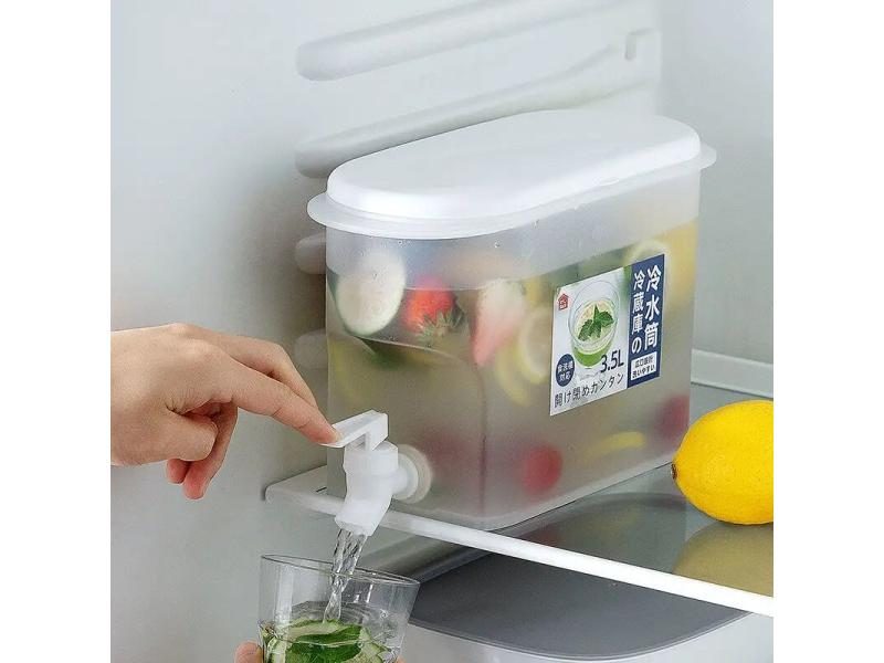 3.5L 5L Water Pitcher Jug W Faucet For Kitchen Drinkware Carousel 2