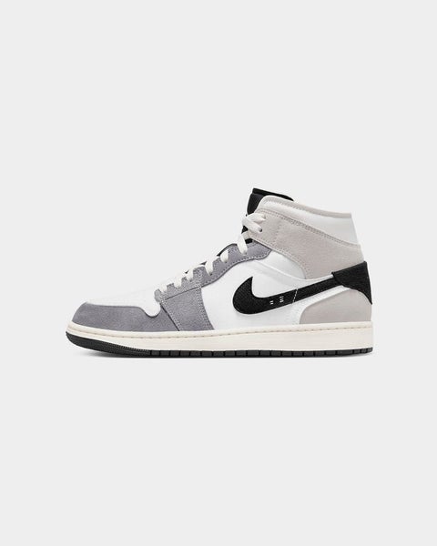Nike Air Jordan 1 Mid Top SE Craft Shoes Sneakers - Cement Grey/Black - US 7 Carousel 7