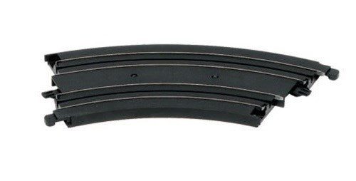 zScalextric G0106 Micro Track: 45 Deg. Curve - 229mm (2 Pack) Carousel 1