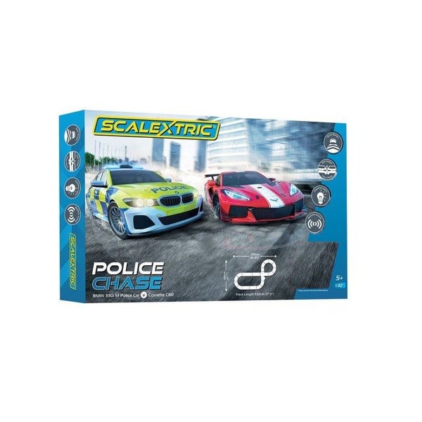 Scalextric C1433 Set: UK Police Chase Carousel 1