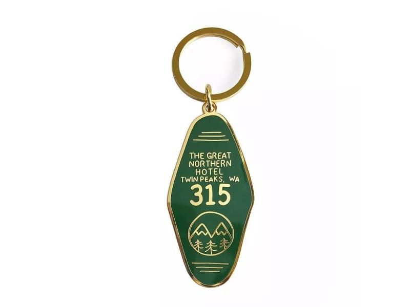 Twin Peaks Keychain - Great Northern Hotel Room 315 Carousel 1
