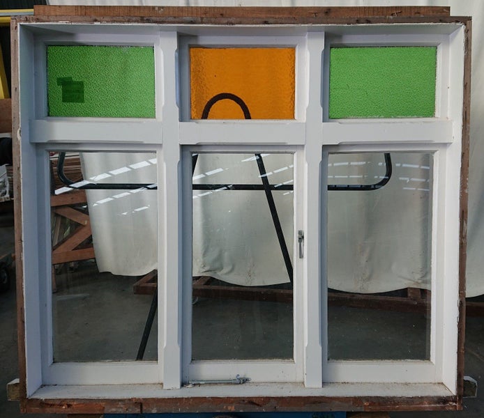 Bungalow Wooden Casement Window With Coloured Toplight H1600 x W1785 DR3818 Carousel 2