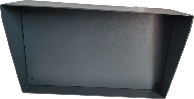 Stainless Steel Shroud 250mm, Keypad, Intercom, Gate, Space for Cable, Pedestal Carousel 8