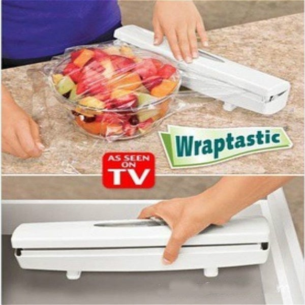 Cling film packaging machine fruit food cling film cutter kitchen tool entrance Carousel 2