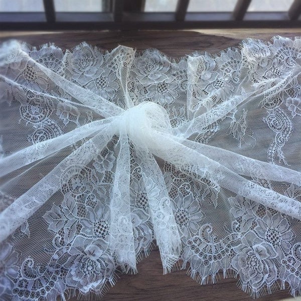 3 Meter eyelash lace decoration mesh lace ribbon decoration Carousel 1