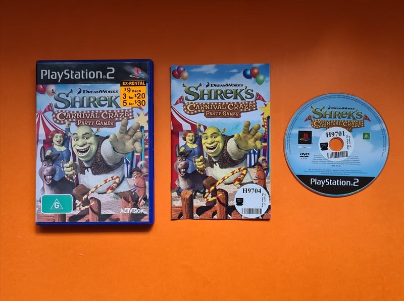 Shrek's Carnival Craze Party Games (PS2) Carousel 1