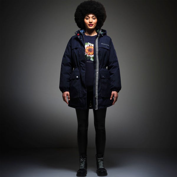 Regatta x Christian Lacroix Womens Cailar Waterproof Jacket - Navy - 16 Carousel 1