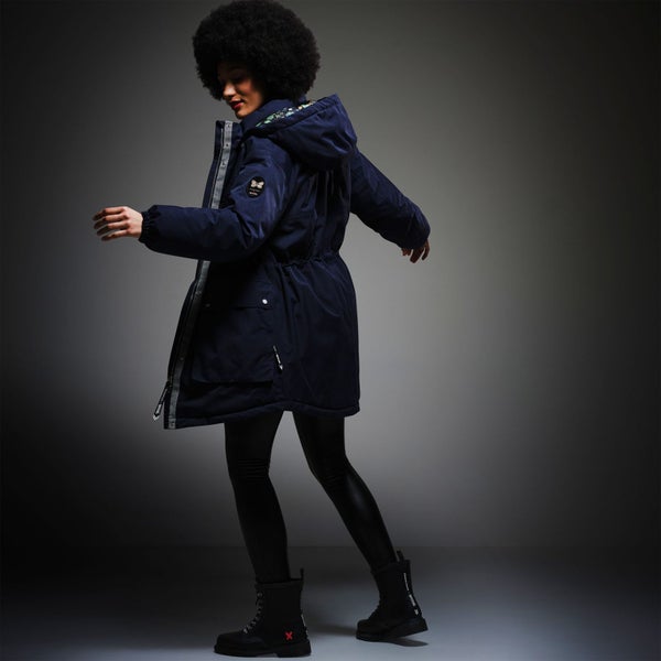 Regatta x Christian Lacroix Womens Cailar Waterproof Jacket - Navy - 16 Carousel 4