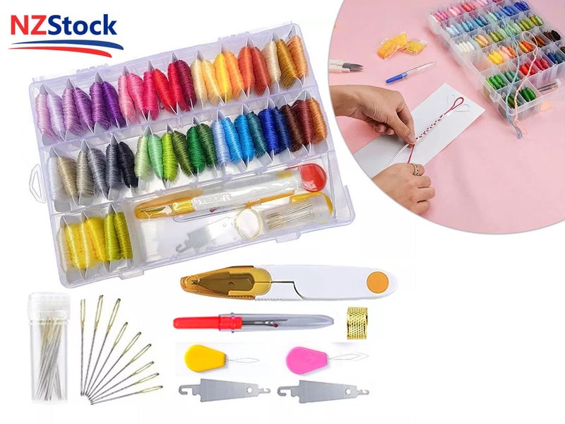 Embroidery Thread Cross-Stitch Floss Kit Local Clearance Carousel 1