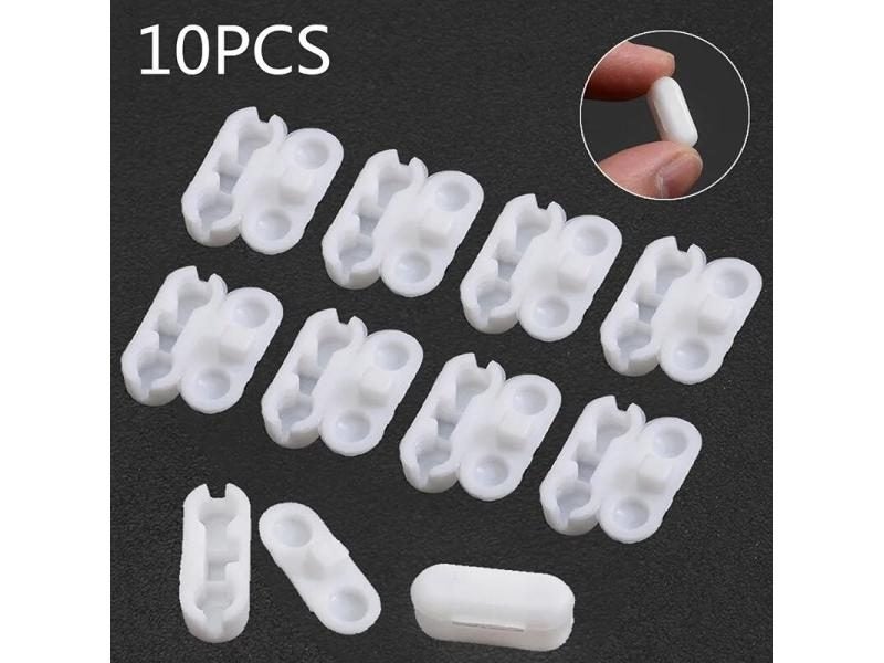 10pcs/lot Plastic Roller Blinds Pull Cord Connector Curtain Chain Connector For Carousel 2