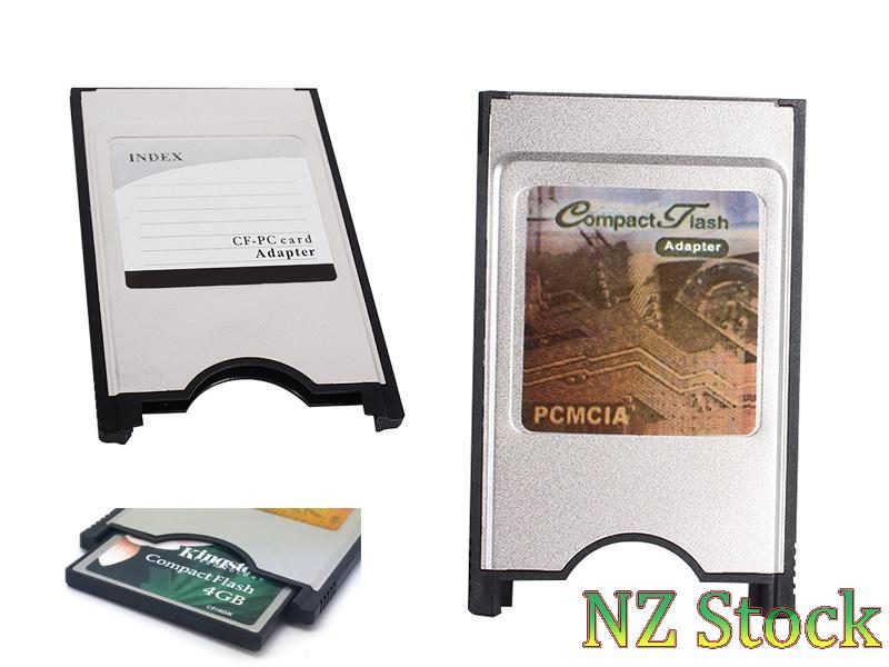 PCMCIA PC CF Flash Memory Card Reader Adapter Carousel 1