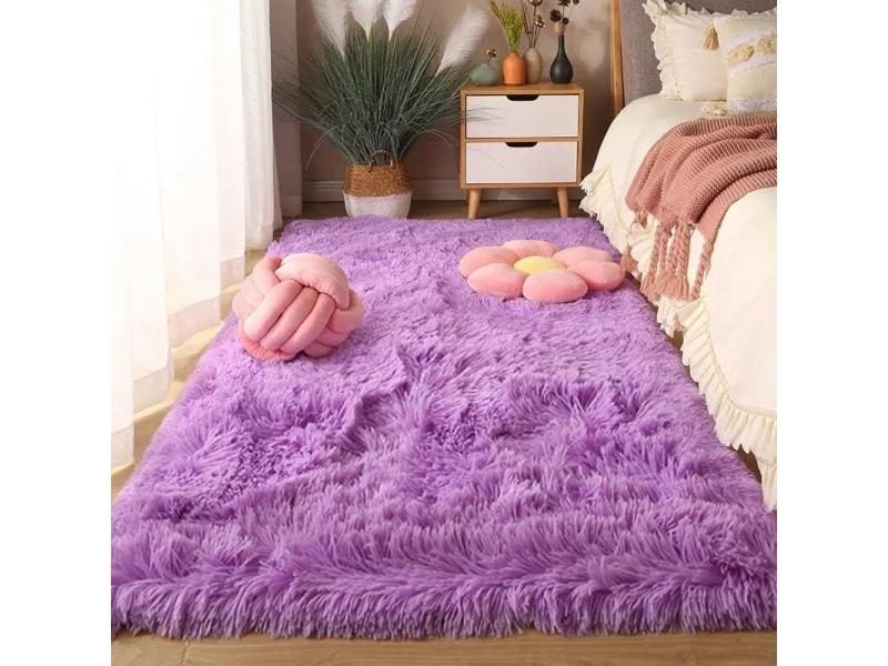 Washable Long Hair Carpet Living Room Coffee Table Fluffy Large Rugs 160x230 Carousel 1