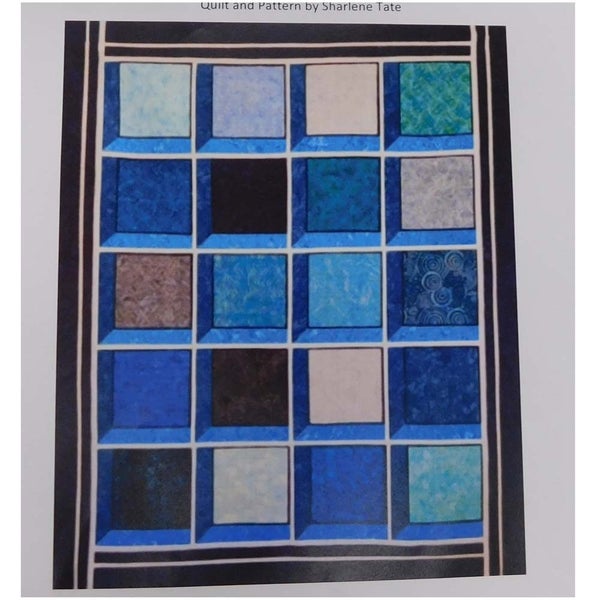 Quilting Sewing Quilt Pattern Blue Horizons Patchwork Batik Australia Carousel 2