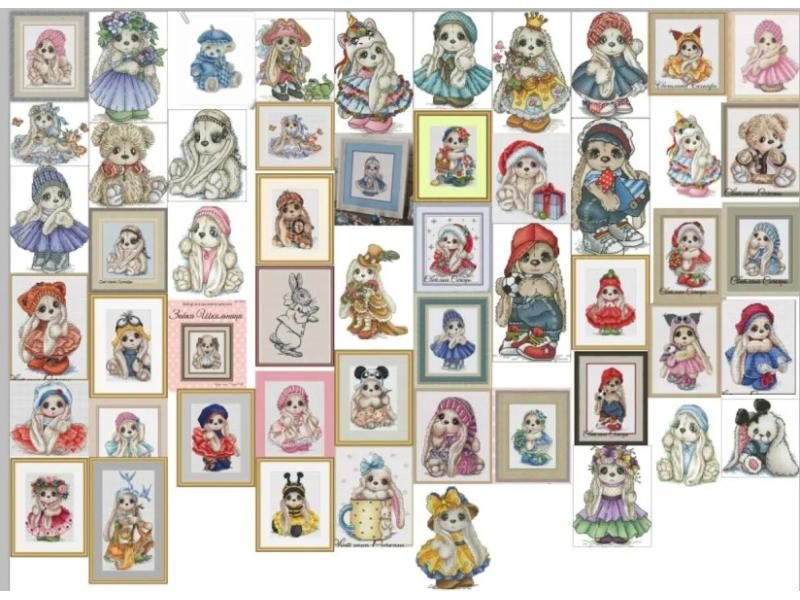 3.29usd Top Selling Cross Stitch Package 14ct Cloth Cotton Thread Embroidery Carousel 2