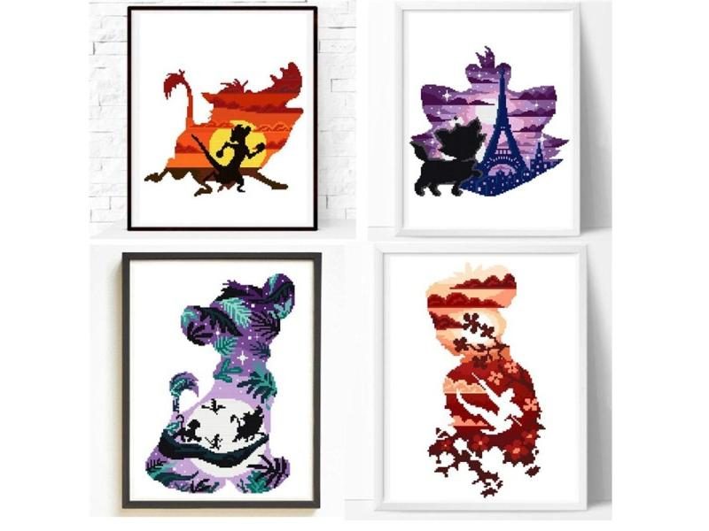 ZZ4311 Needlework Kit Cross Stitch Painting Set Stitch Kits Carousel 2