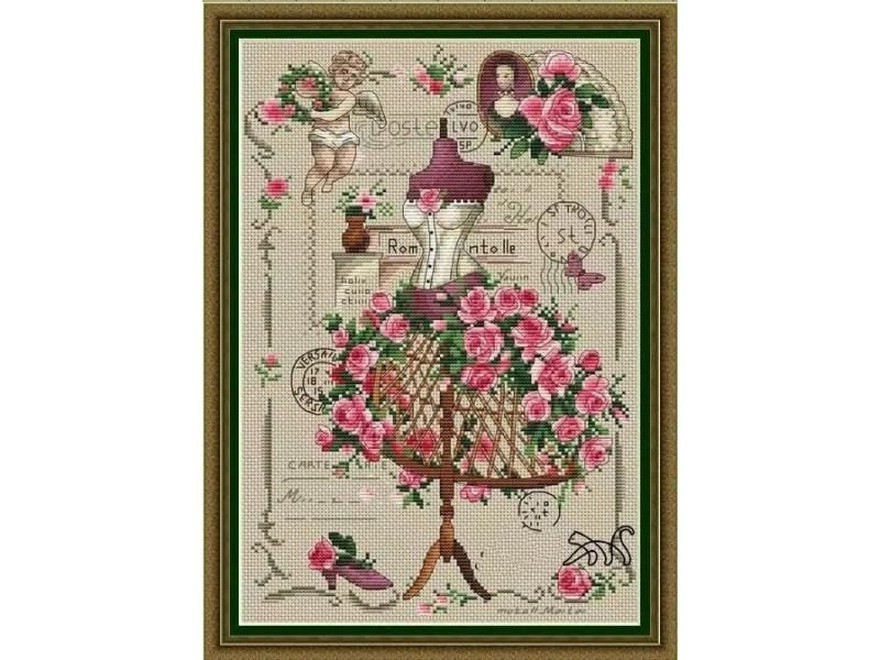 DIY Homefun Cross Stitch Kit Packages New Pattern NOT PRINTED Carousel 2