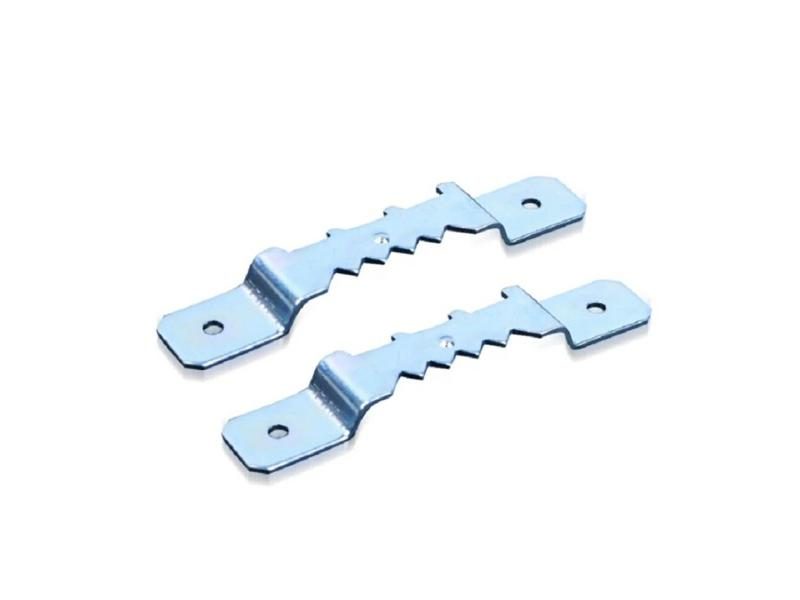 10PCS Double Hole Hanging Picture Painting Mirror Frame Saw Tooth Hook Hanger Carousel 2