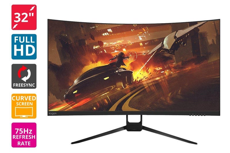 Kogan 32" Curved Full HD 75Hz FreeSync Monitor (1920 x 1080) Carousel 2