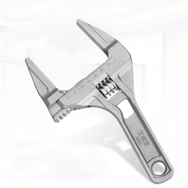 Short Handle Universal Wrench Large Opening Wrench Adjustable Repair Tool Carousel 1