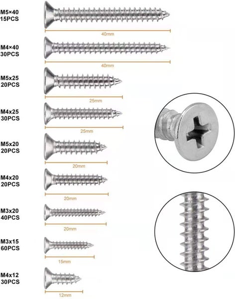 Self-Tapping Screws Set New Carousel 7