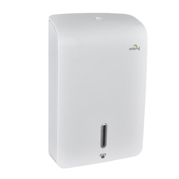 Dolphy Jumbo Plaza Ultraslim Paper Towel Dispenser - White ABS, Wall Mounted,... Carousel 1