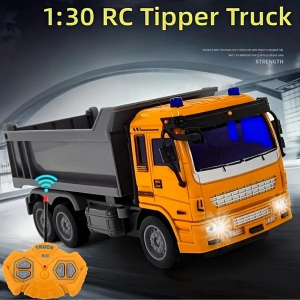 RC 4-Channel Dump Truck Toy Playtime Construction - Brand New NZ Stock Carousel 1
