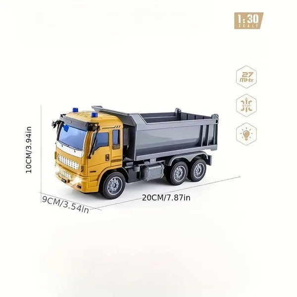 RC 4-Channel Dump Truck Toy Playtime Construction - Brand New NZ Stock Carousel 3