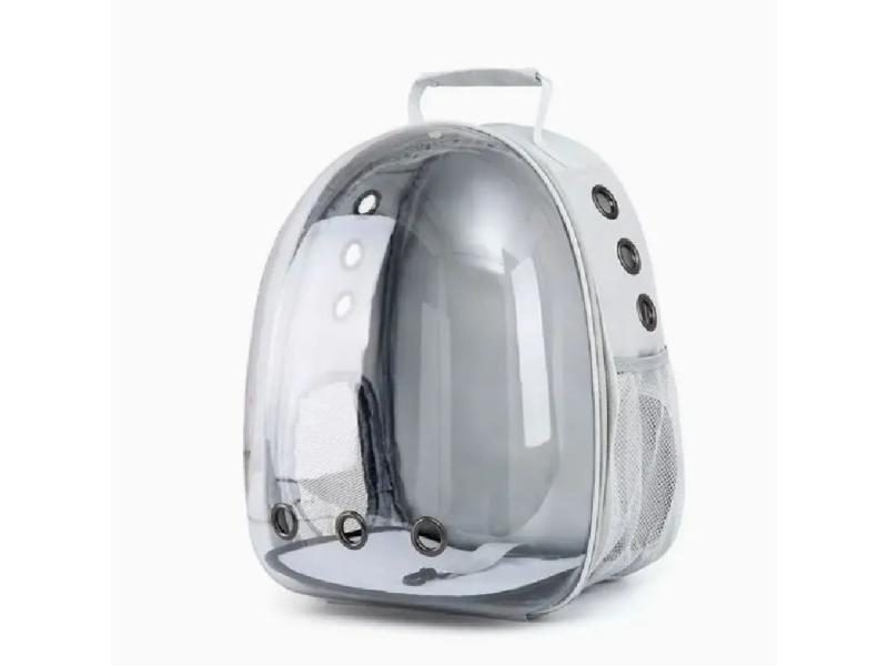 Astronaut Window Dog Cat Carrier Breathable Transparent Backpack Pet Travel Bag Carousel 1