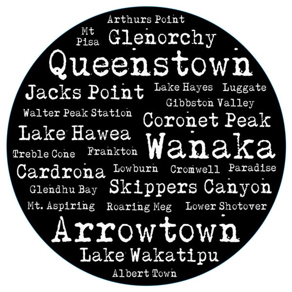 Art Spots (Decal) Small - Queenstown Carousel 1