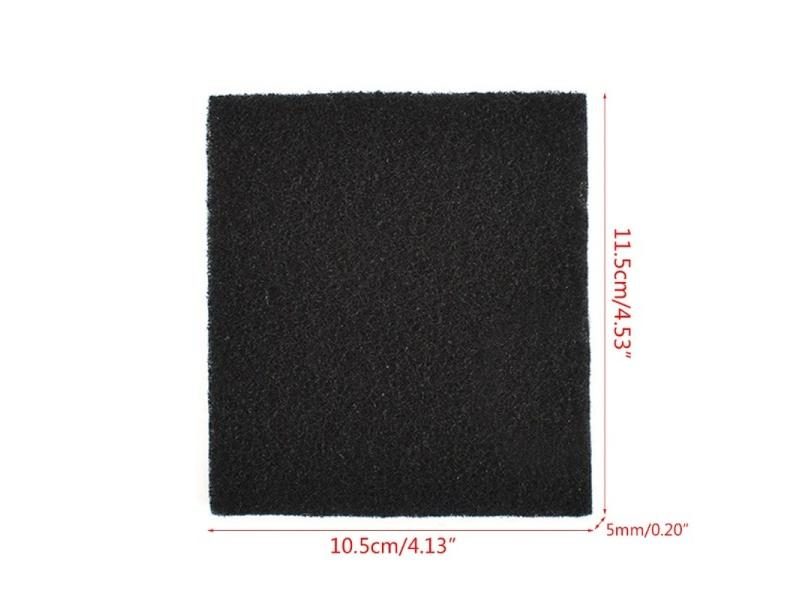 5 Pcs Activated Carbon Filter Cotton For Cat Litter Boxes Cleaner Replacement Carousel 1