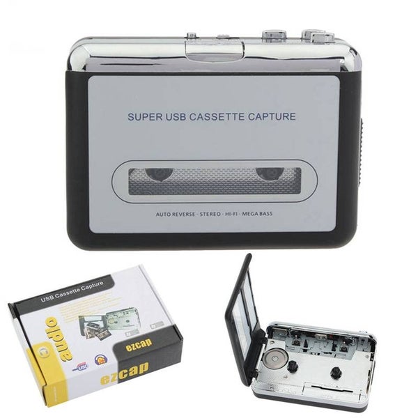 USB Cassette Player and Tape to MP3 Converter (OVER STOCKED) Carousel 1