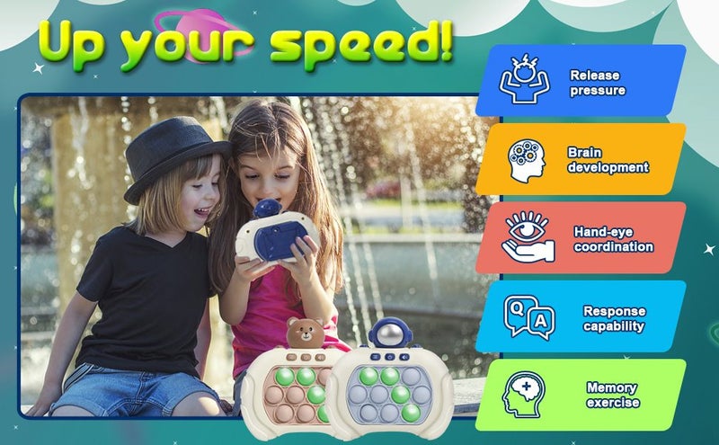 Handheld Games for Kids Age3+,Sensory Fidget Toys for Kids Carousel 2