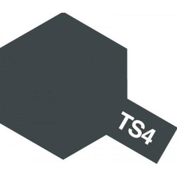 Tamiya 85004 TS-4 German Gray Lacquer Spray 100ml Carousel 1