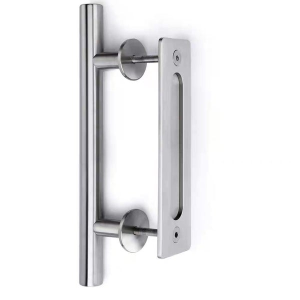 Barn door handle Top quality!Round Stainless steel Carousel 1