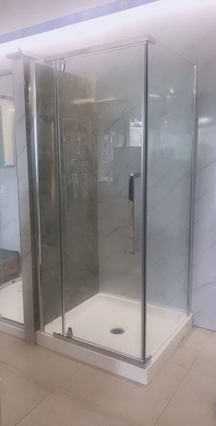 SALE Shower Box - Fiona Series 2 Sides Swing Door 900/1000mm with 10mm Glass Carousel 2