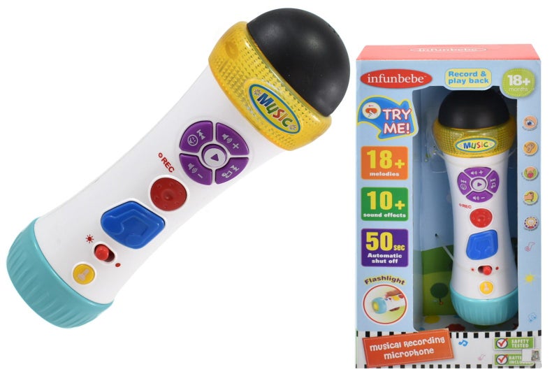 Infunbebe Musical Recording Microphone Carousel 1