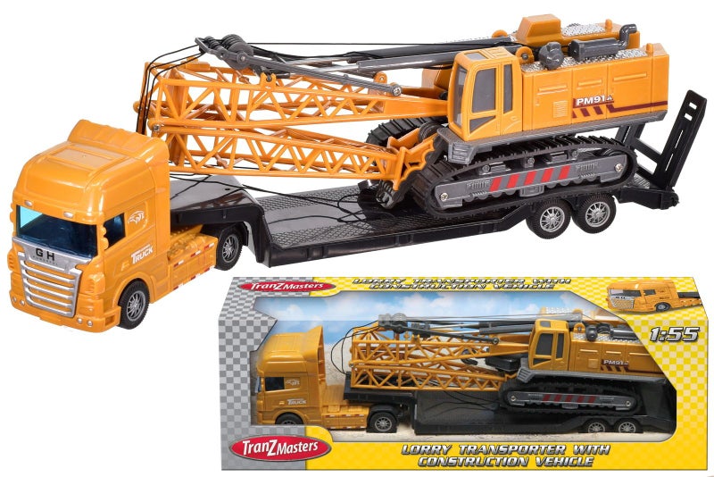 Lorry Transporter With Crane Carousel 1