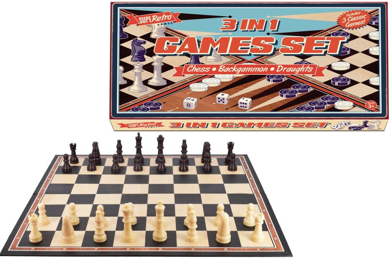 Retro 3 in 1 Game Set Carousel 1