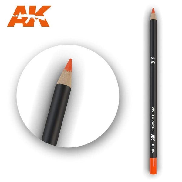 AK Interactive Watercolour Pencil VividOrange Carousel 1