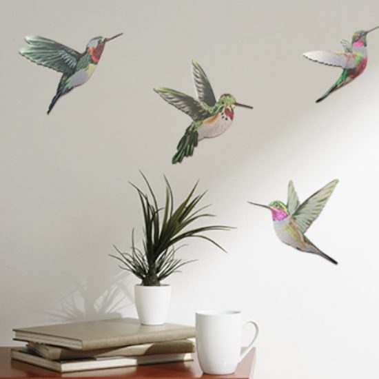 Humming Bird Wall Set Carousel 1