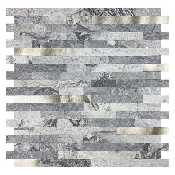 Self Adhesive 3D Wall Tiles Backsplashes Bricks Kitchen Bathroom Carousel 2