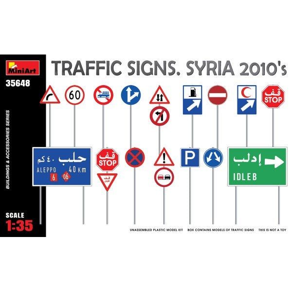 MiniArt 35648 1/35 TRAFFIC SIGNS SYRIA 2010's Carousel 1