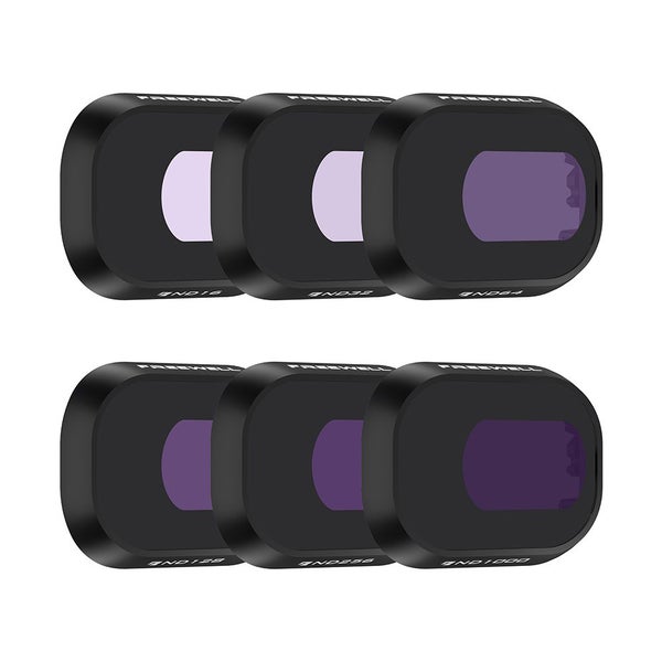 Freewell 6-Pack All Day Series ND Filter Set for DJI Mini 4 Pro Carousel 1